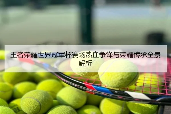 王者荣耀世界冠军杯赛场热血争锋与荣耀传承全景解析